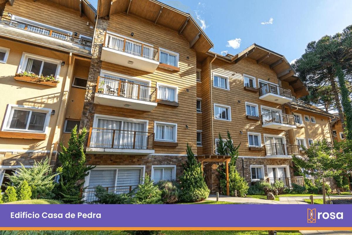Rosa Edificio Casa De Pedra Apartment กรามาโด ภายนอก รูปภาพ